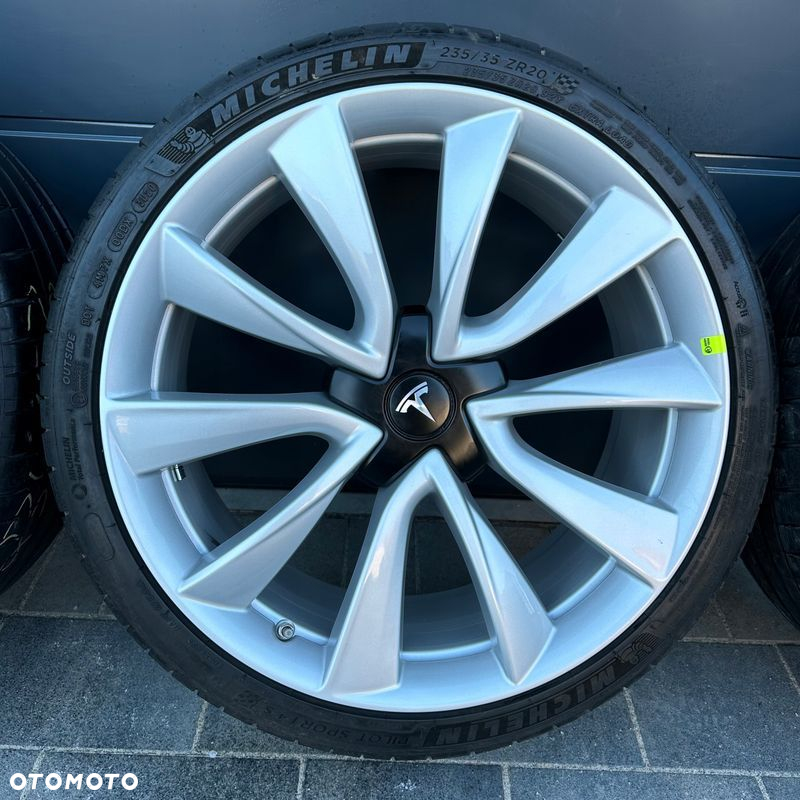 KOMPLET KÓŁ TESLA MODEL 3 PERFORMANCE LATO MICHELIN PILOT 235/35/20 20” 20 - 3