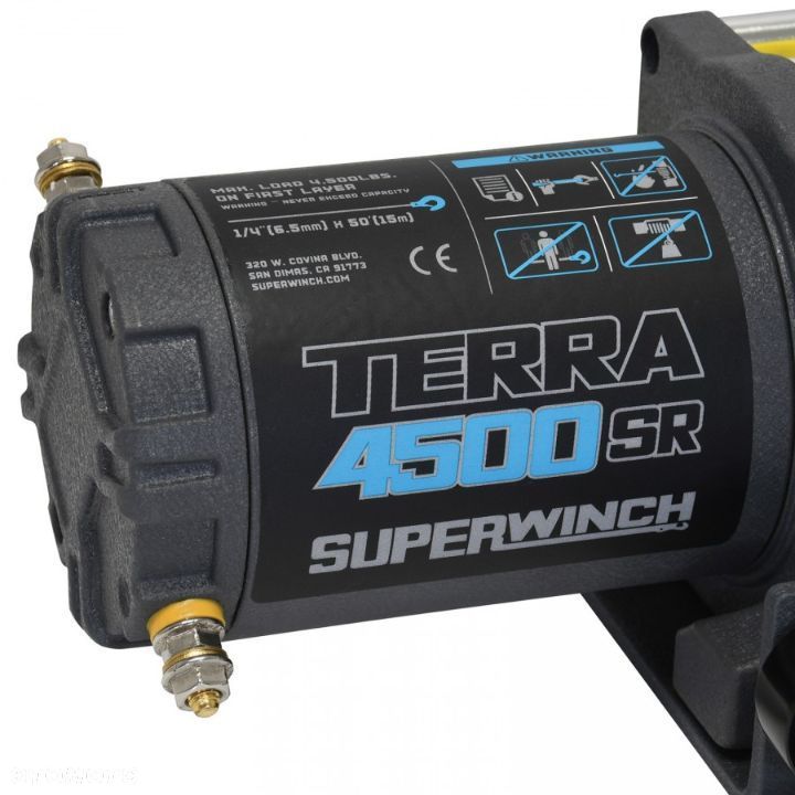 Wyciągarka Elektryczna Superwinch Nowa Terra 4500 SR Z Liną Syntetyczną - 3