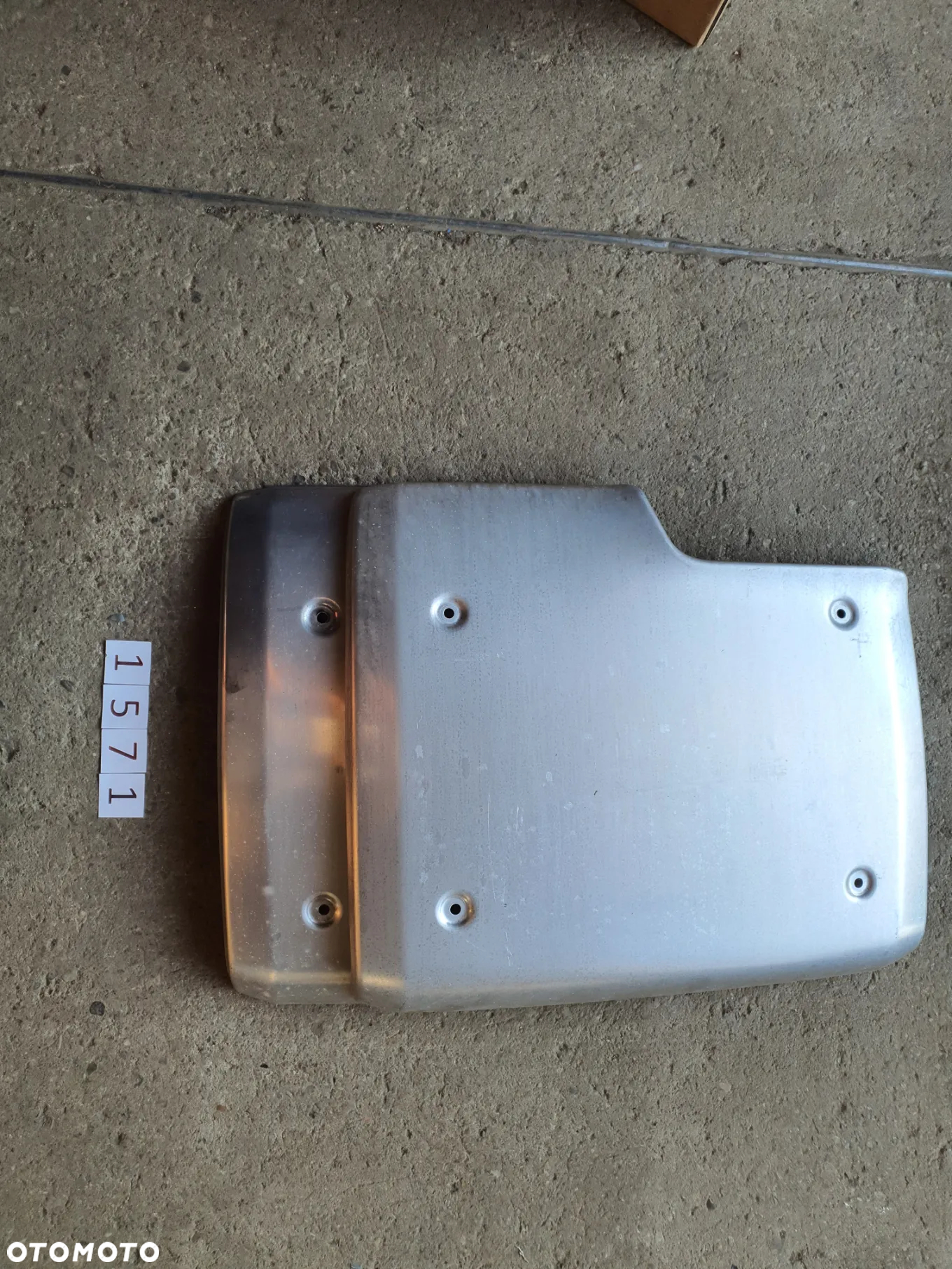 Osłona, blacha tłumika, katalizatora DAF 106 XF LIFT - 10