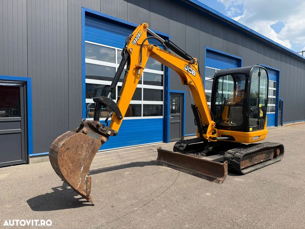 JCB Excavator pe șenile din cauciuc JCB 8045 ZTS 4.5T - 3