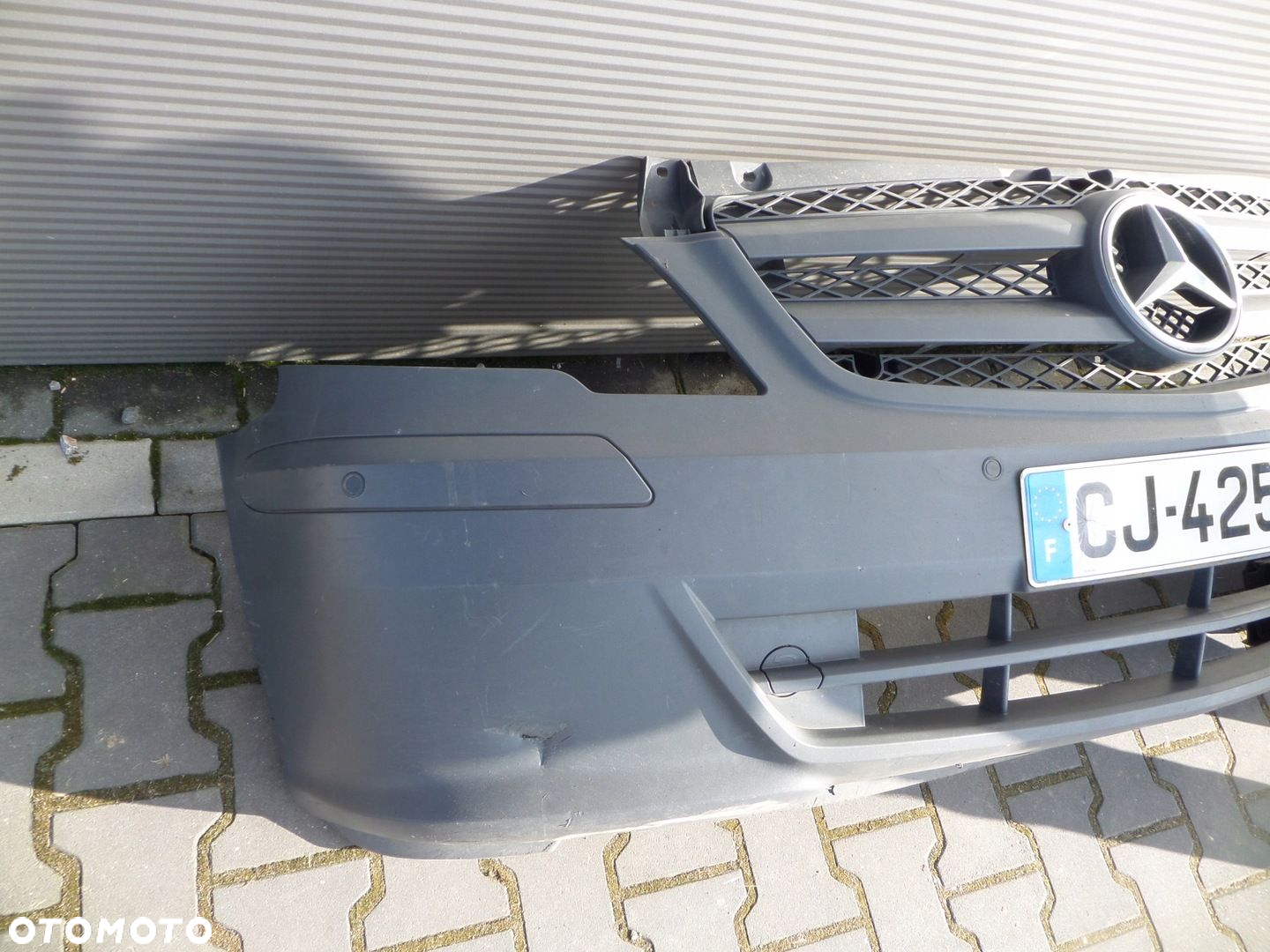 MERCEDES VITO W639 LIFT ZDERZAK PRZÓD PRZEDNI 4XPDC A6398806970 ORYGINAŁ - 5
