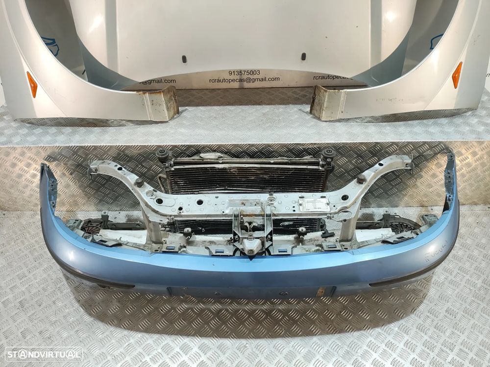 FRENTE COMPLETA FORD FOCUS 1 I MK1 FASE 2 II FACELIFT CAPOT PARACHOQUES GUARDA-LAMAS OTICAS RADIADOR VENTILADOR FRENTE FIBRA REFORÇO - 21