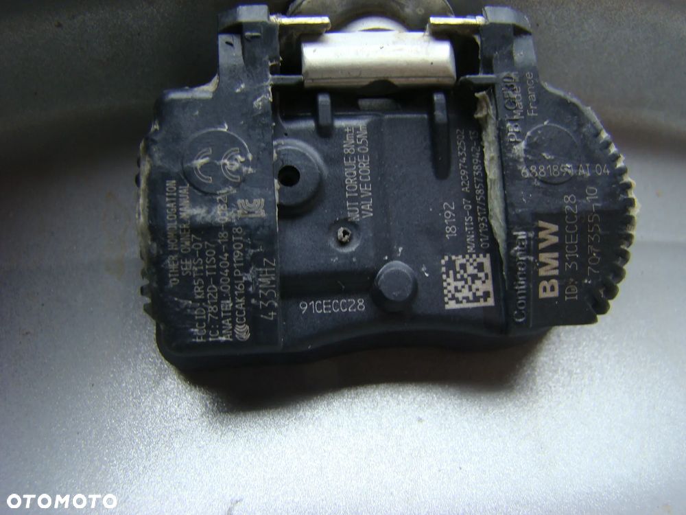 a284 5x112 Mini Cooper One F55 F56 F57 6,5jx16 czujniki TPMS - 9