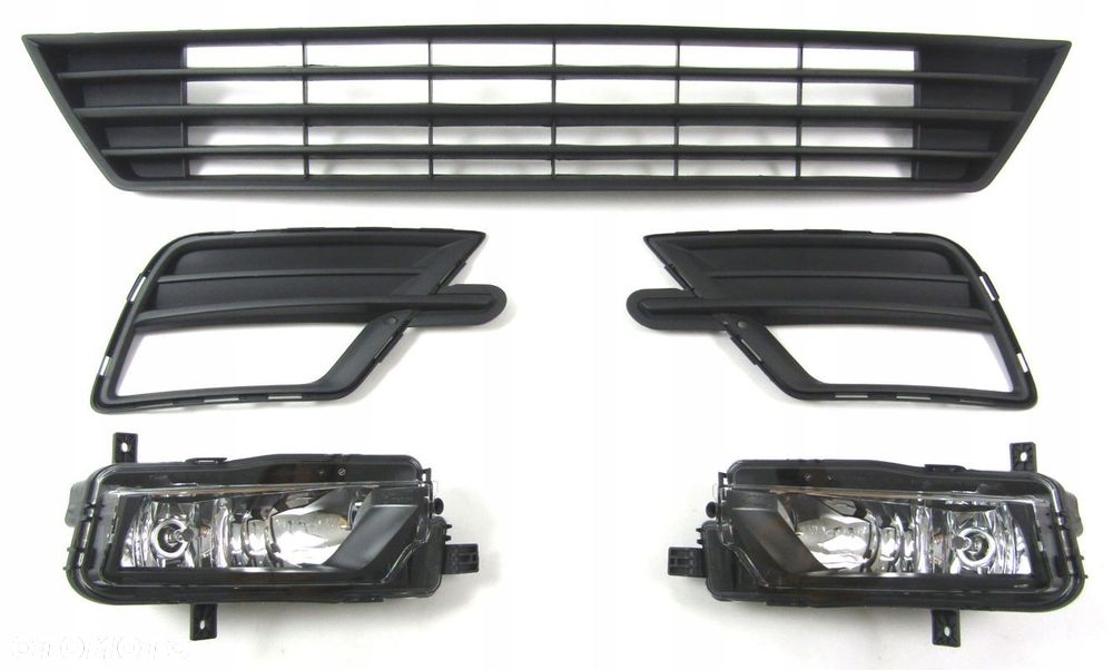 VW Caddy 15-20 Atrapa Kratki halogeny Zestaw ! - 1