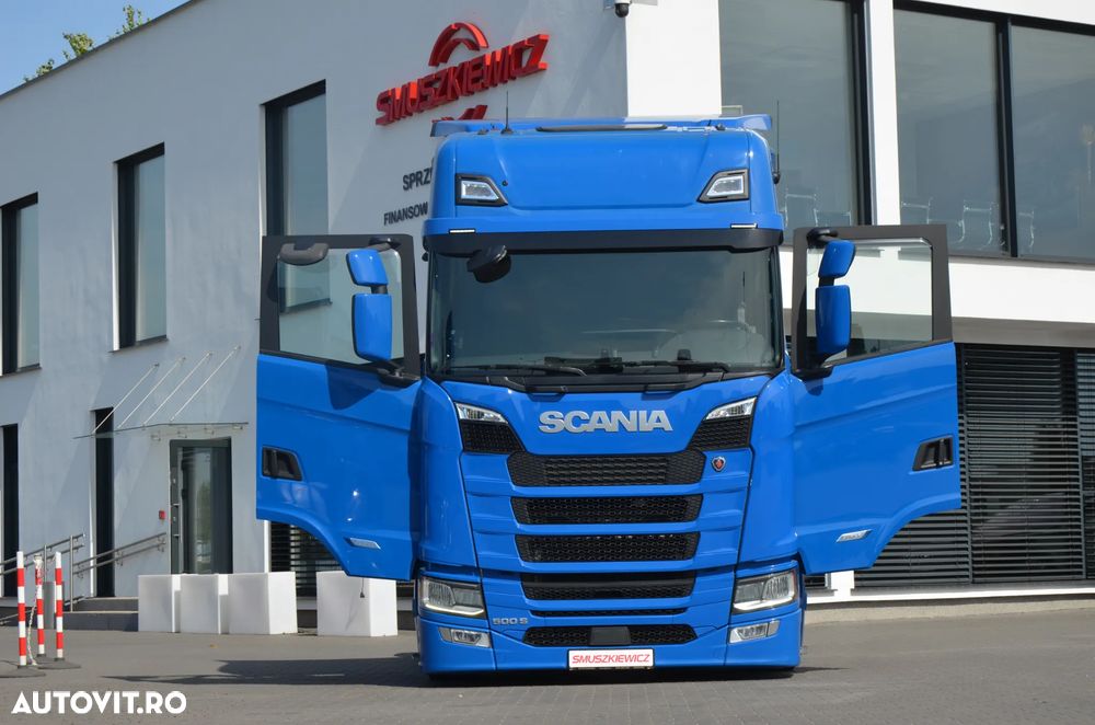 Scania S 500 / MEGA / 2023r / ACC / KLIMA P. / FULL LED / FULL AIR / WAGA / DE 5851 - 22