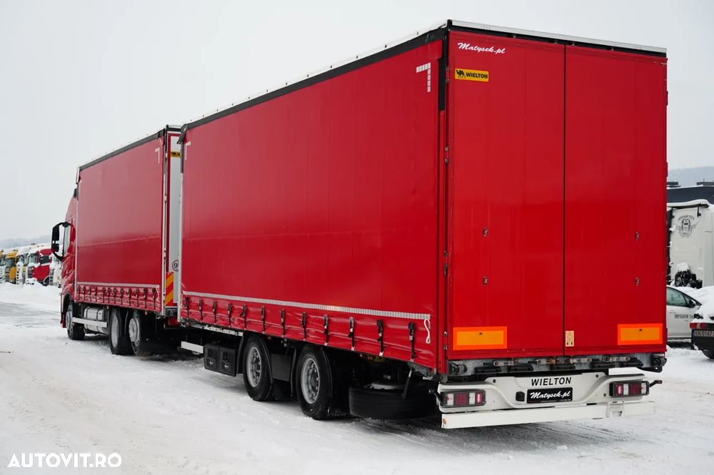 Volvo FH 460 / COMBINAT TANDEM / 120 M3 / TRANSPORT / I-PARK COOL / DIRECȚIE AXĂ RIDICATĂ / WIELTON 2021 - 3