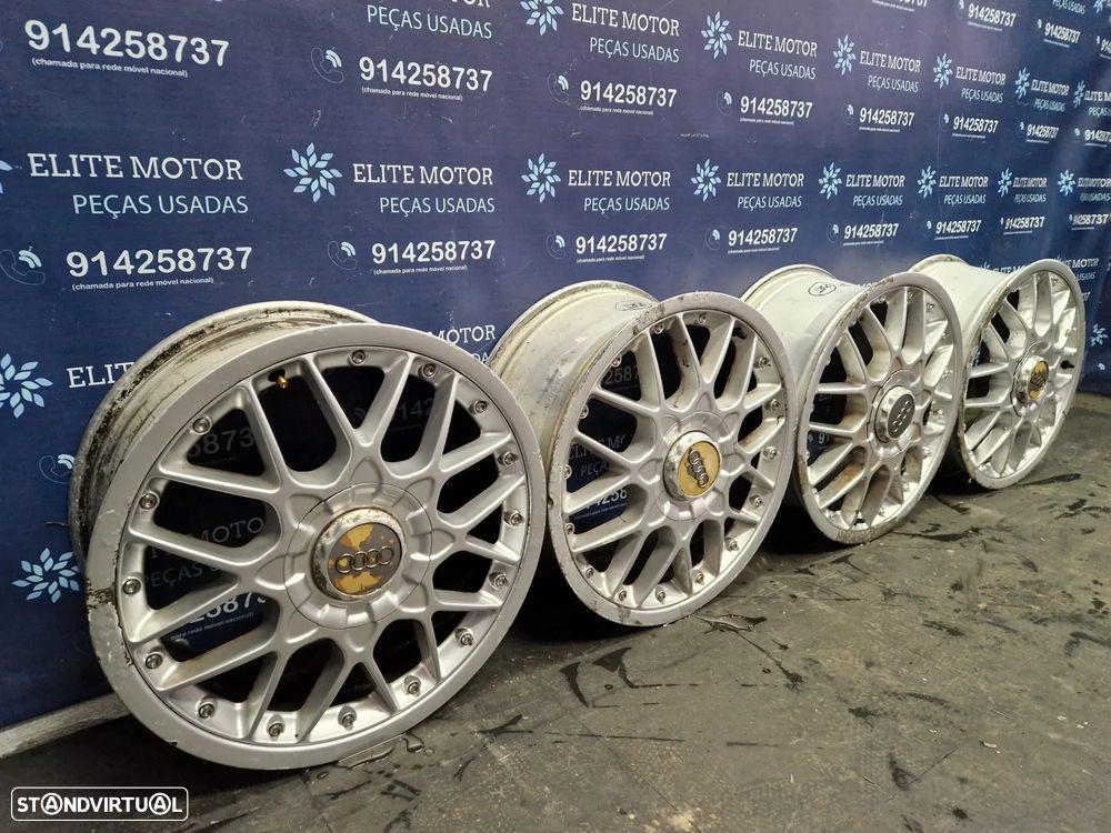 Jantes usadas 18 BBS RS2 RS795 5X112 BI PARTIDAS AUDI A4 B6 - 2