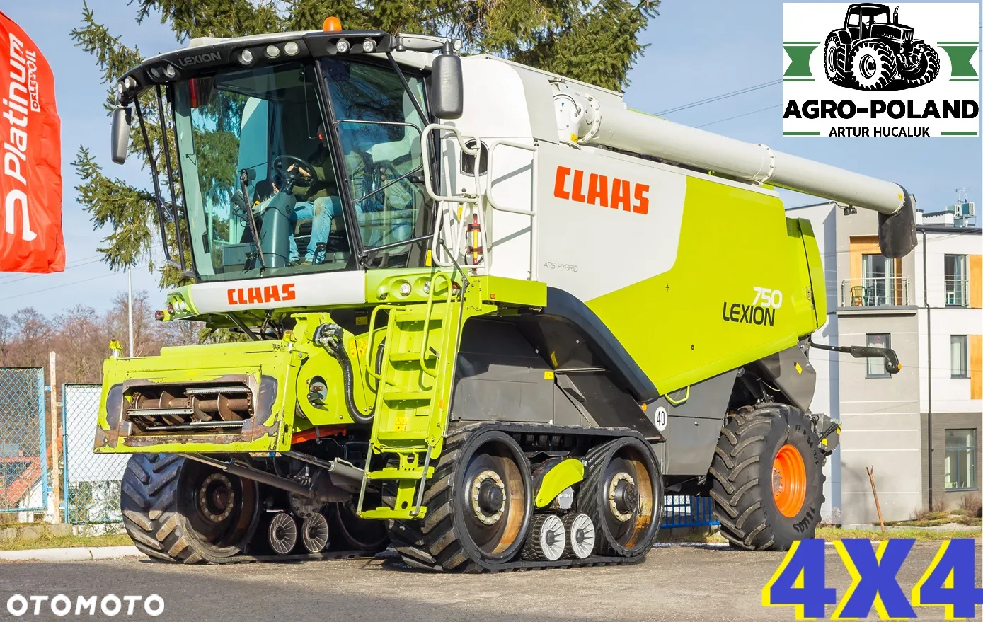 Claas LEXION 750 TT - 4X4 - 2767 h - QUANTIMETER - VARIO 900 - LASER PILOT - 3D - 2