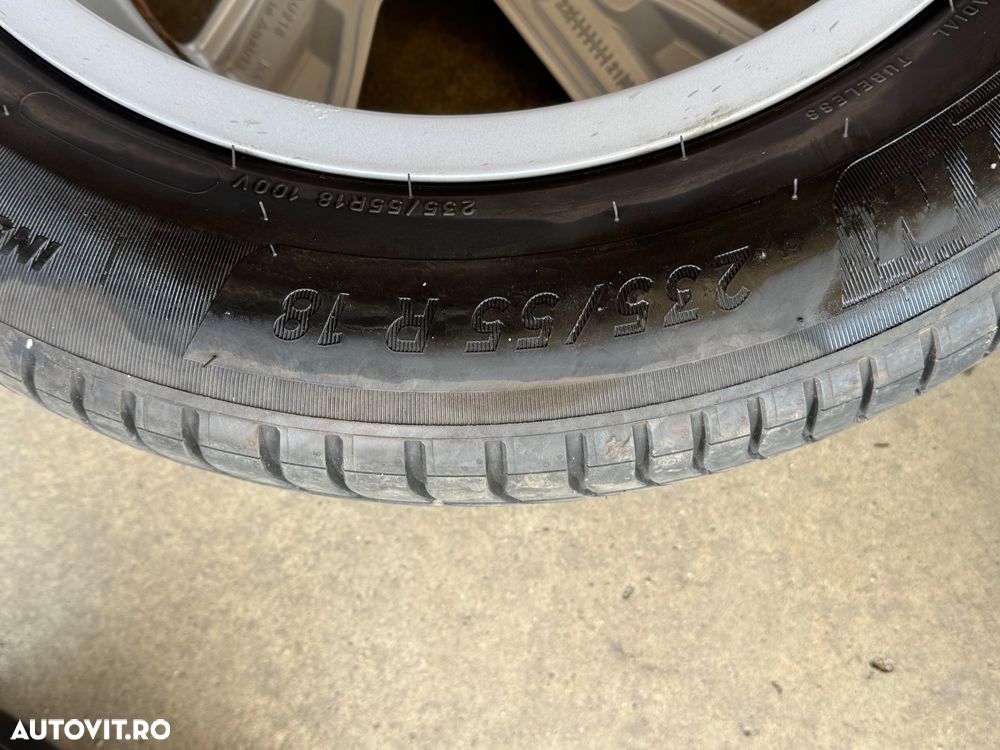 Vând jante originale Audi Q3-Q5 pe 18” cu anvelope de vară ca noi - 10