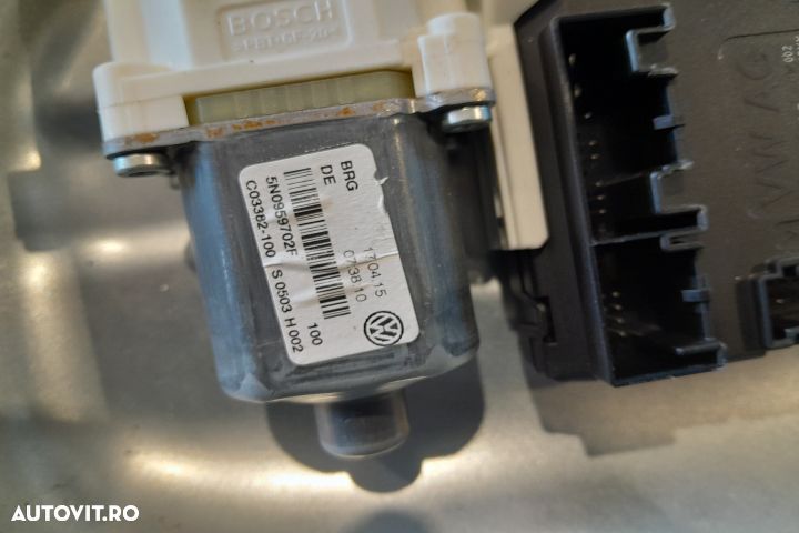 Macara geam fata dreapta electrica 5N0837462 / 5N0959702F / 3C0959792 - 3