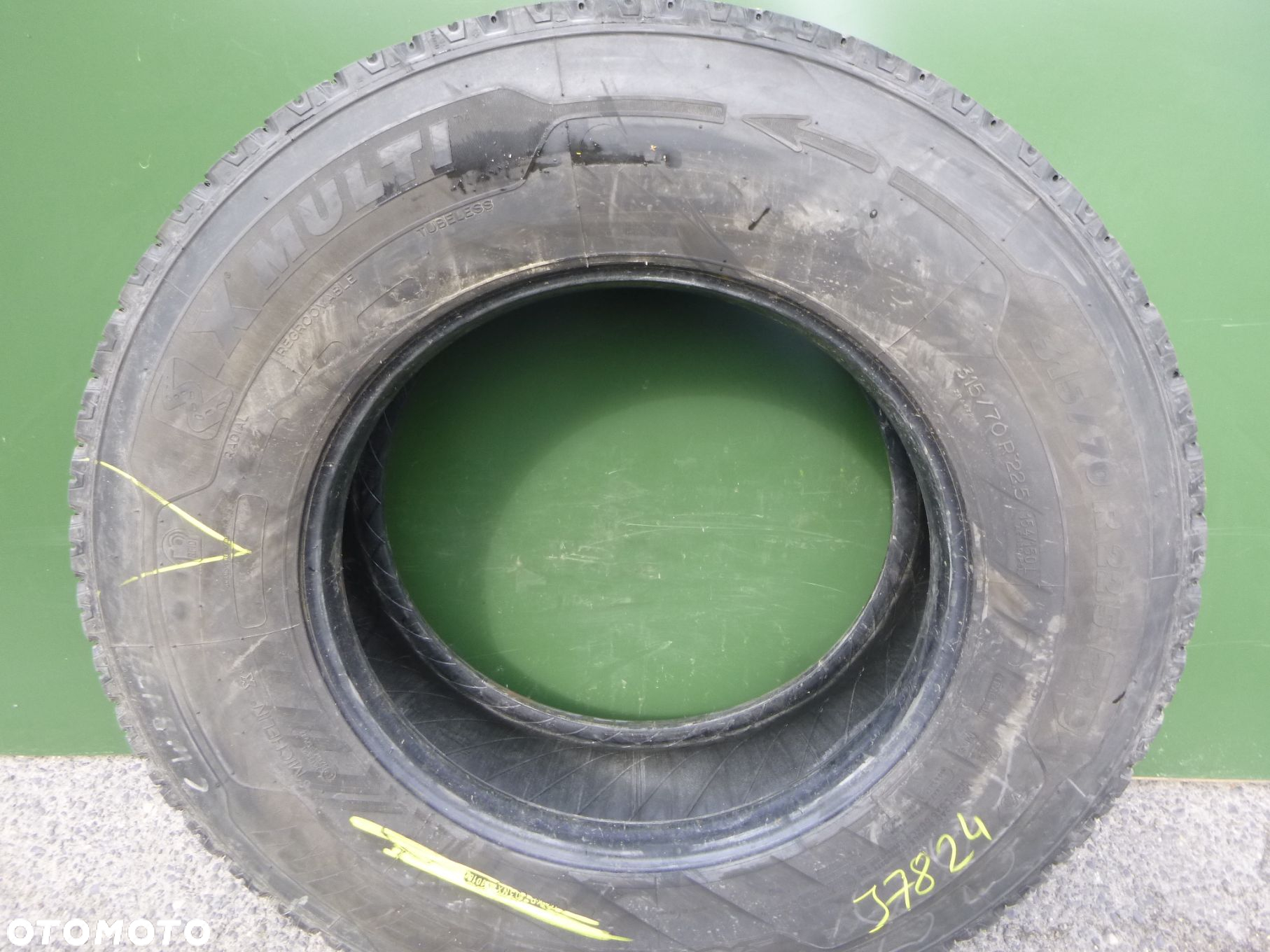 Opona ciężarowa 315/70r22.5 Michelin X-MULTI D. Opony ciężarowe - 3