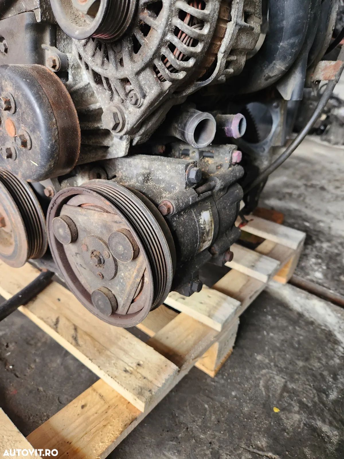 Compresor Clima Ford Fiesta 1.2 1.25 1.3 Benzina Cod Motor DHA Factura Si Garantie - Dezmembrari Ar - 1