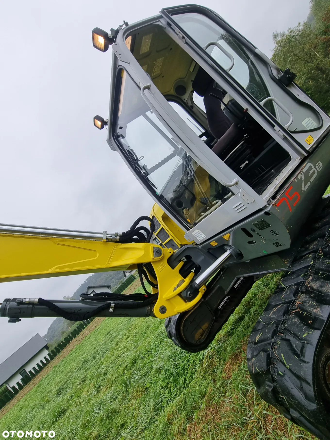 Wacker Neuson 75Z3 Koparka Gąsienicowa 8 ton jak Nowa z Norwegii 2015r Klima 2300mtg  Zero luzów wycieków Serwisowana w Dekra Silnik Yanmar pompa ON - 12