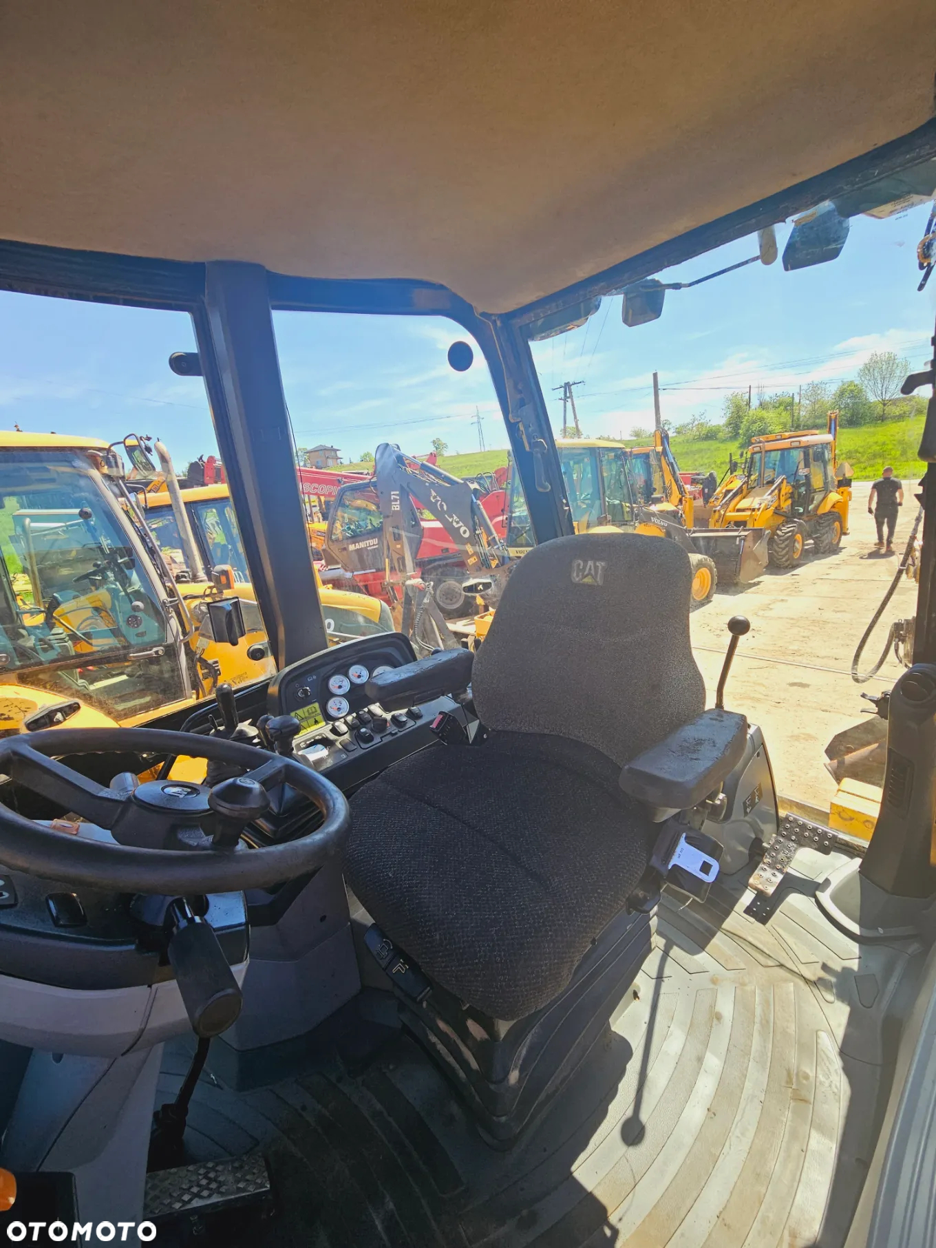 Caterpillar CAT 428E* KOPARKO ŁADOWARKA CATERPILLAR 428E* ŁYŻKA SKARPOWA HYDRAULICZNA* ZAMIANA* SKUP* FINANSOWANIE* LEASING** - 8