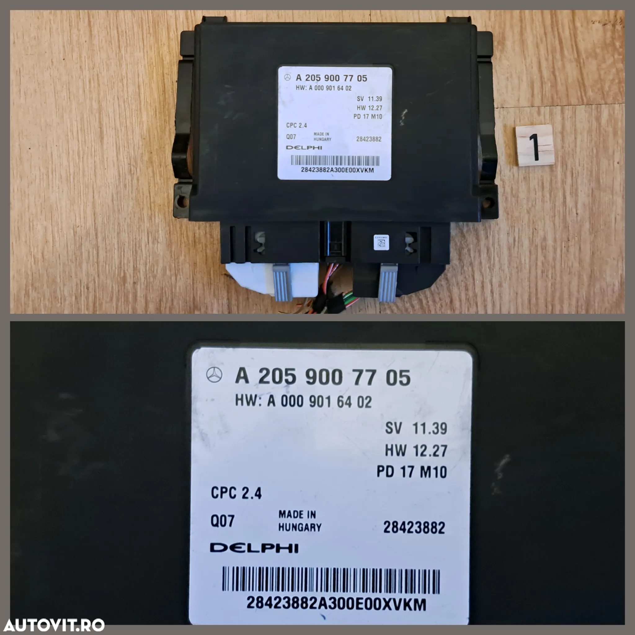 Calculator modul SAM cutie viteze automata unitate control usa modul scaun fata modul pompa combustibil originale mercedes W205 W253 W222 W213 W216 - 2