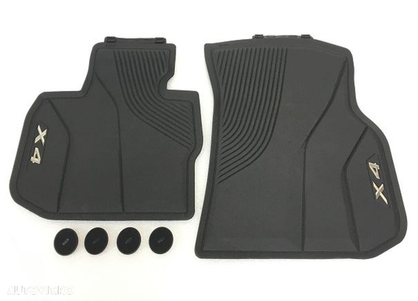 Set presuri(covorase) cauciuc fata+spate originale Bmw X4 G02