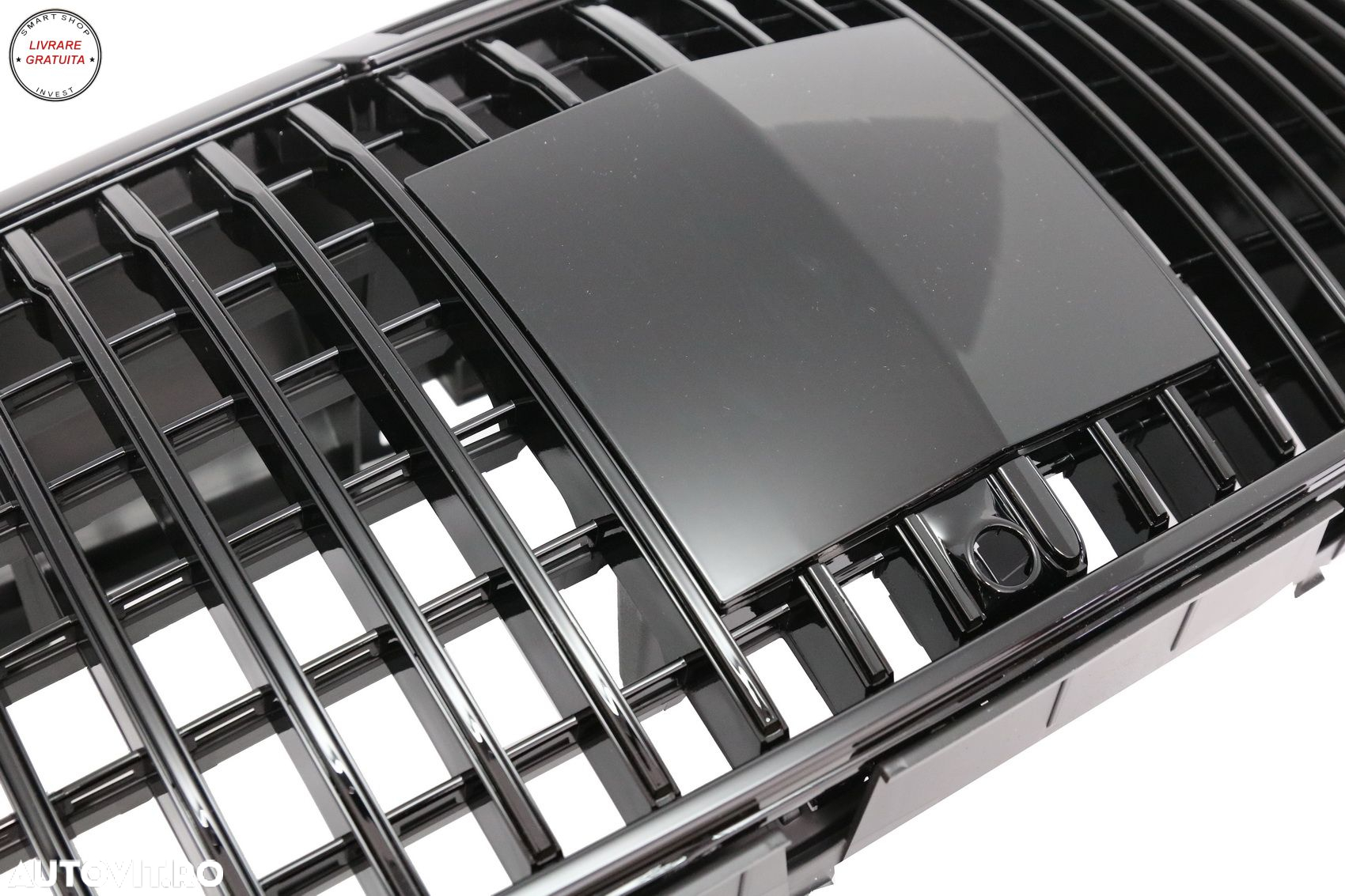 Grila Centrala Mercedes GLS SUV X167 (2019-2023) M Look Negru Lucios- livrare gratuita - 3