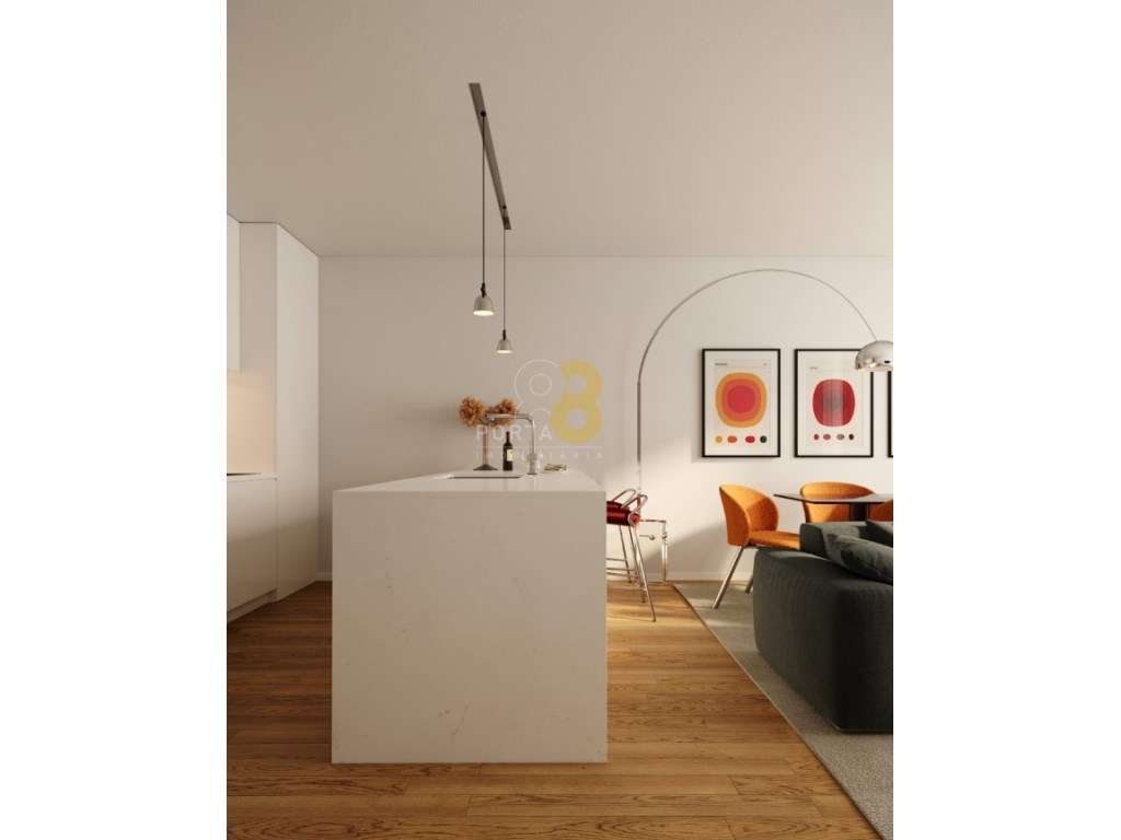 Apartamento T2 com varanda em Matosinhos - Matosinhos e Leça da Pal... - Grande imagem: 2/20