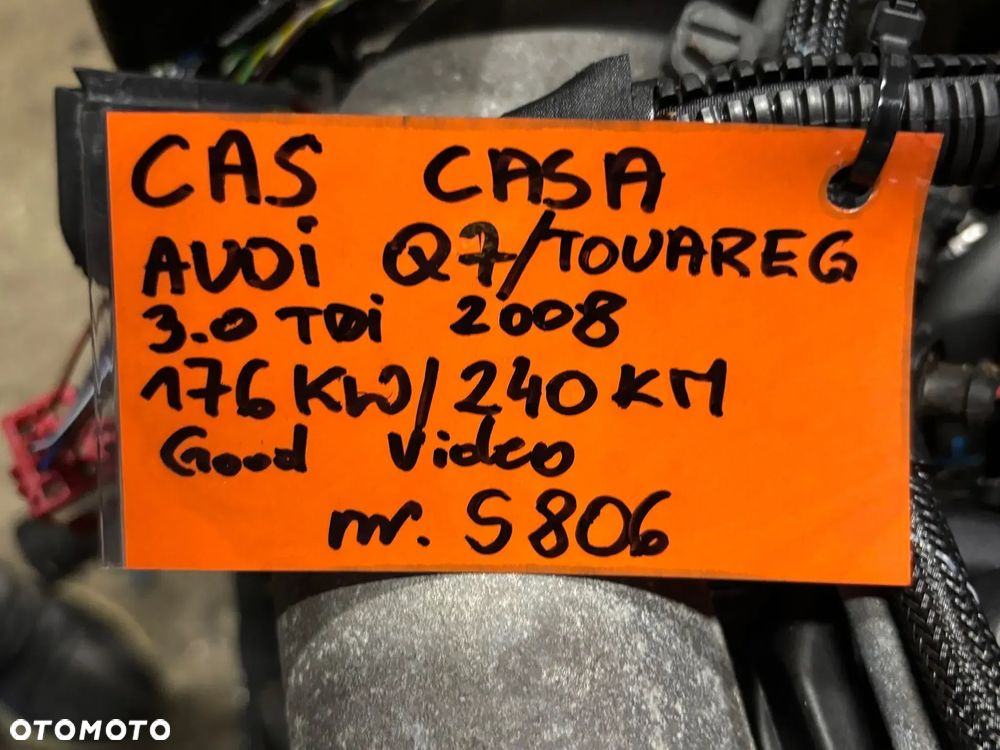 Silnik KOMPLETNY 3.0 tdi 240 koni CASA CAS Audi Q7 Touareg Film video - 5