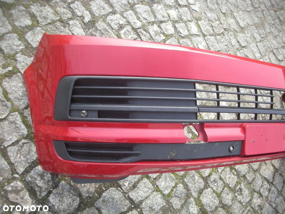 VW LIFT T6 2015-20 ZDERZAK PRZÓD KRATKI PRZEDNI 7E BLACK PDC - 3
