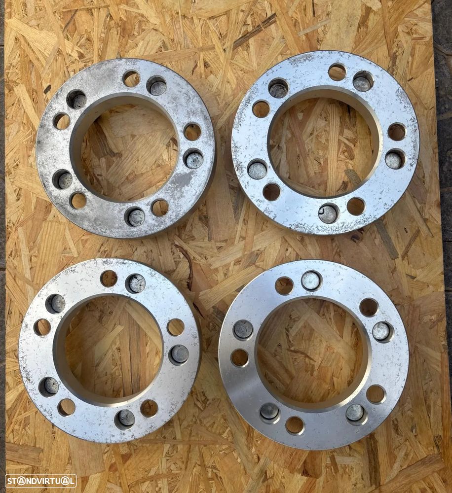 4x Maxxis 38X13 15lt, jantes e espaçadores - 6