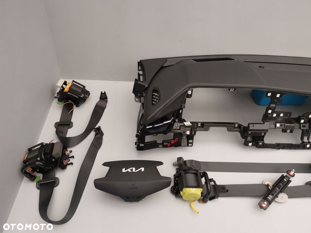 KIA NIRO II 22- KONSOLA DESKA PASY PODUSZKI KOMPLET ORYGINAL - 5