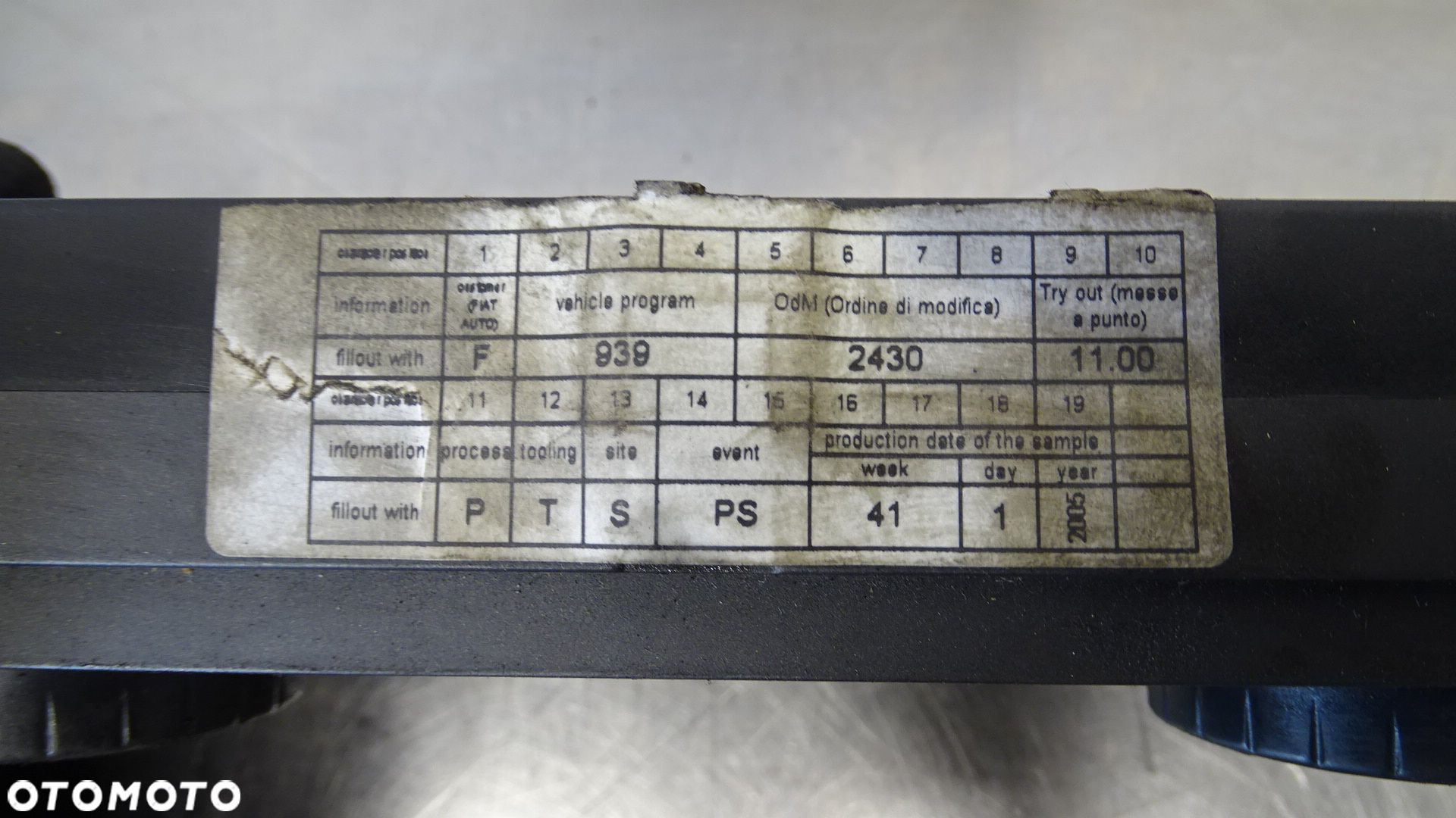 PANEL STEROWANIA NAWIEWU KLIMATYZACJI ALFA ROMEO 159 JTDM 1560547840 - 3