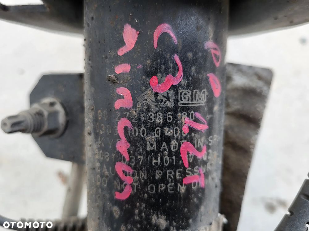 Amortyzator McPherson kompletny prawy Citroen C3 Aircross 1.2 B - 6