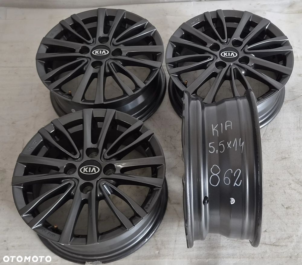 FELGI KIA RIO PICANTO HYUNDAI i10 5,5X14 4X100 54,1MM ET45 - 16