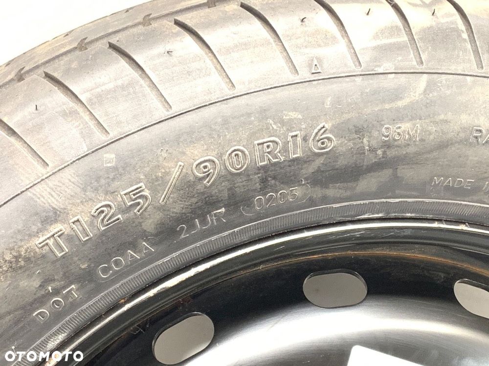 KOŁO DOJAZDOWE 16 5X120 66,6  125/90 - 204.00 PLN -    MERCEDES - 3