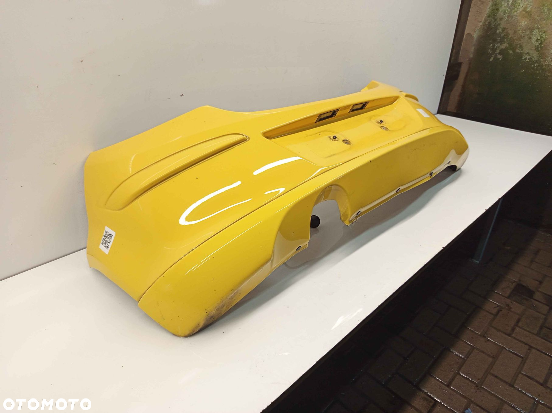 ^ ZDERZAK TYŁ TYLNY DO OPEL CORSA D Z40D ŻÓŁTY 3D 3 DRZWI HB DOKŁADKA ! - 3