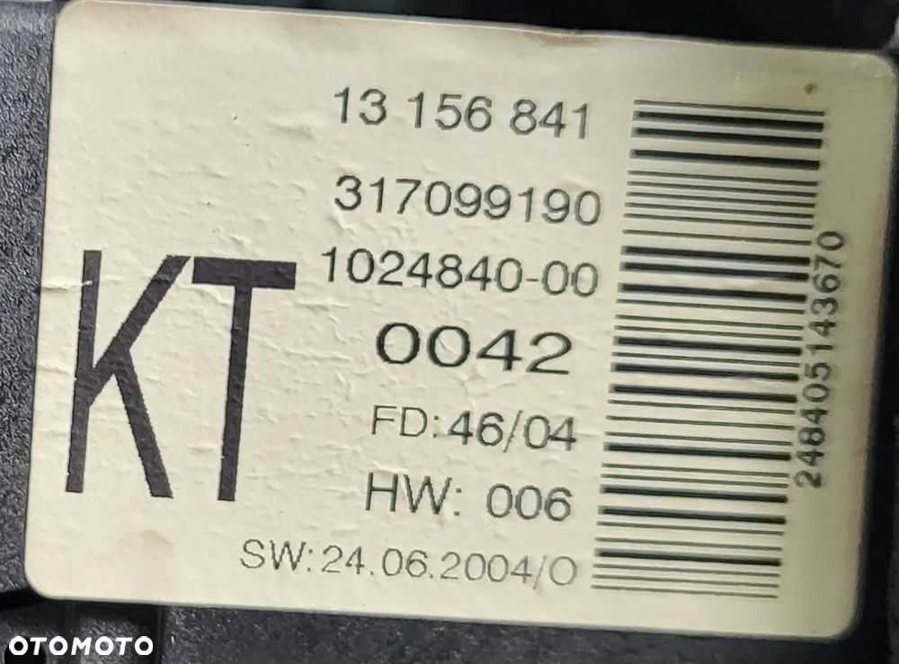 OPEL TIGRA B 04r RADIOODTWARZCZ CD 13113145AA WYŚWIETLACZ - 3