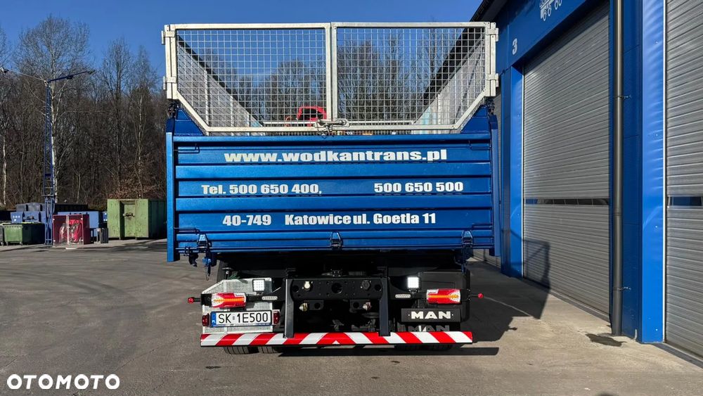 MAN TGM 18.290 wywrotka PALFINGER PK 12.501 SLD sterowanie radiowe 1t/10m - 10