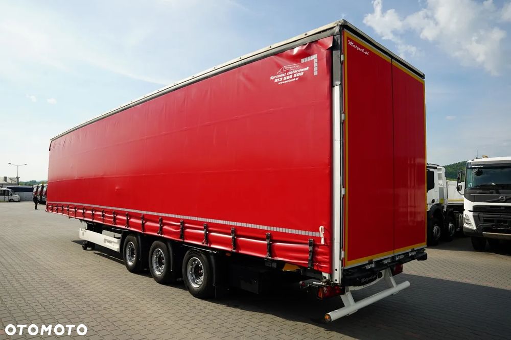 Wielton FIRANKA / MEGA / DACH PODNOSZONY / SYSTEM BDE - ROZSUWANE SŁUPKI / SAF - 3