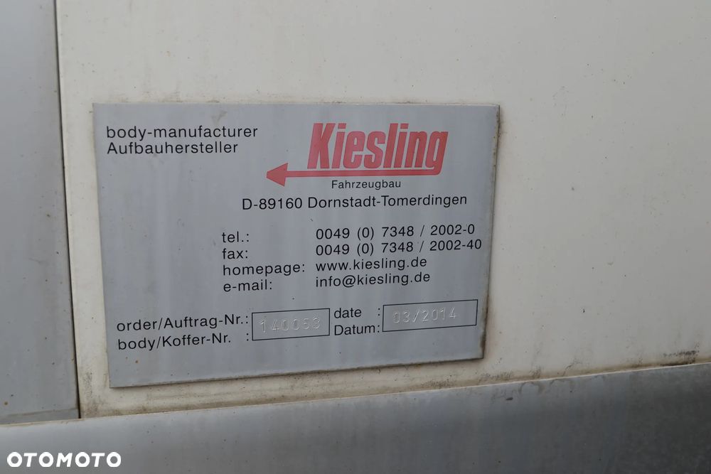 Volvo FE CHŁODNIA 20 EURO-PALET CARIER SUPRA 1250MT WINDA BAR - 32