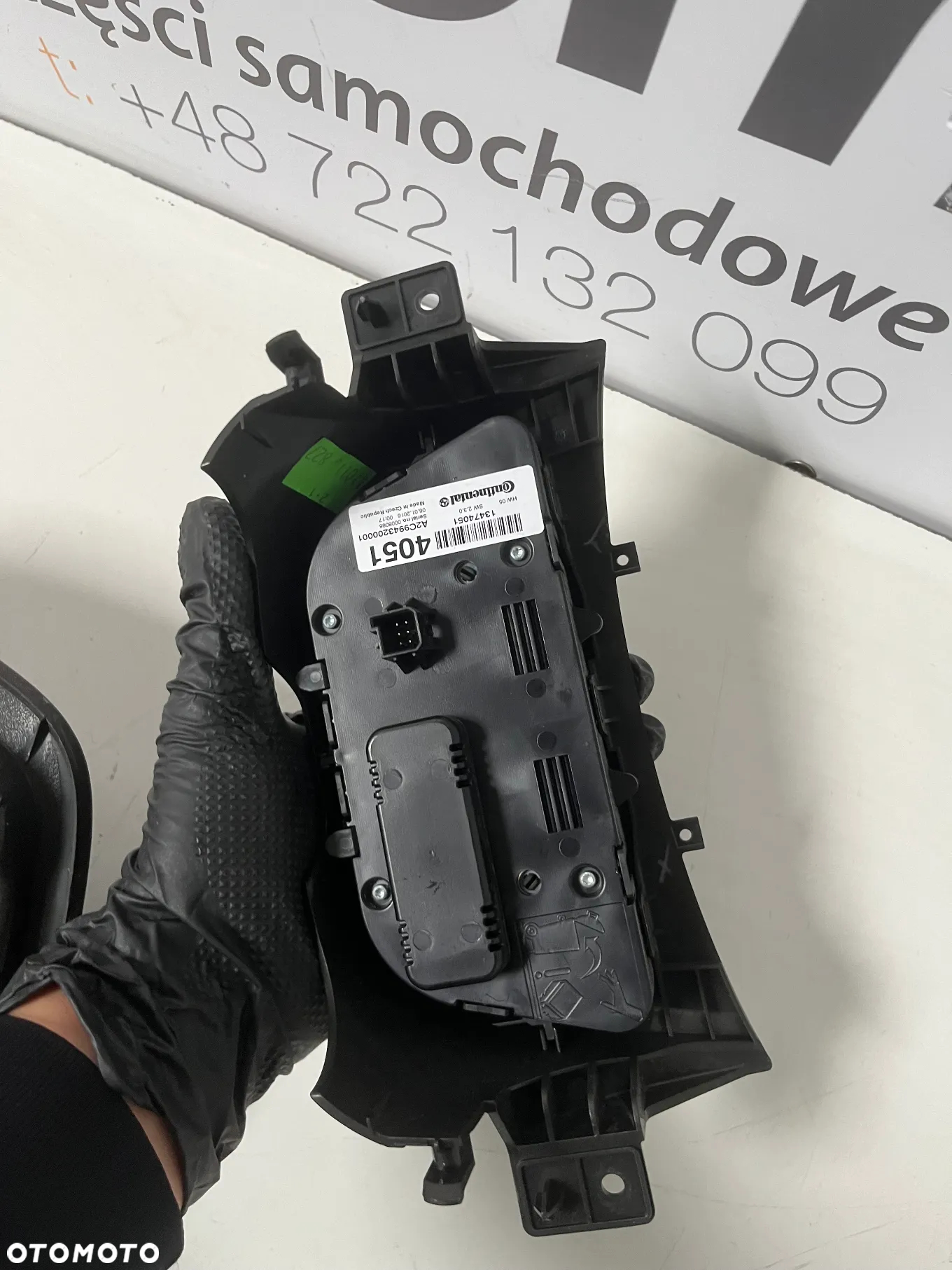 OPEL-CZĘŚCI | Zafira C Panel przełącznik radia CD400 PLUS 13474072,13474051 - 4