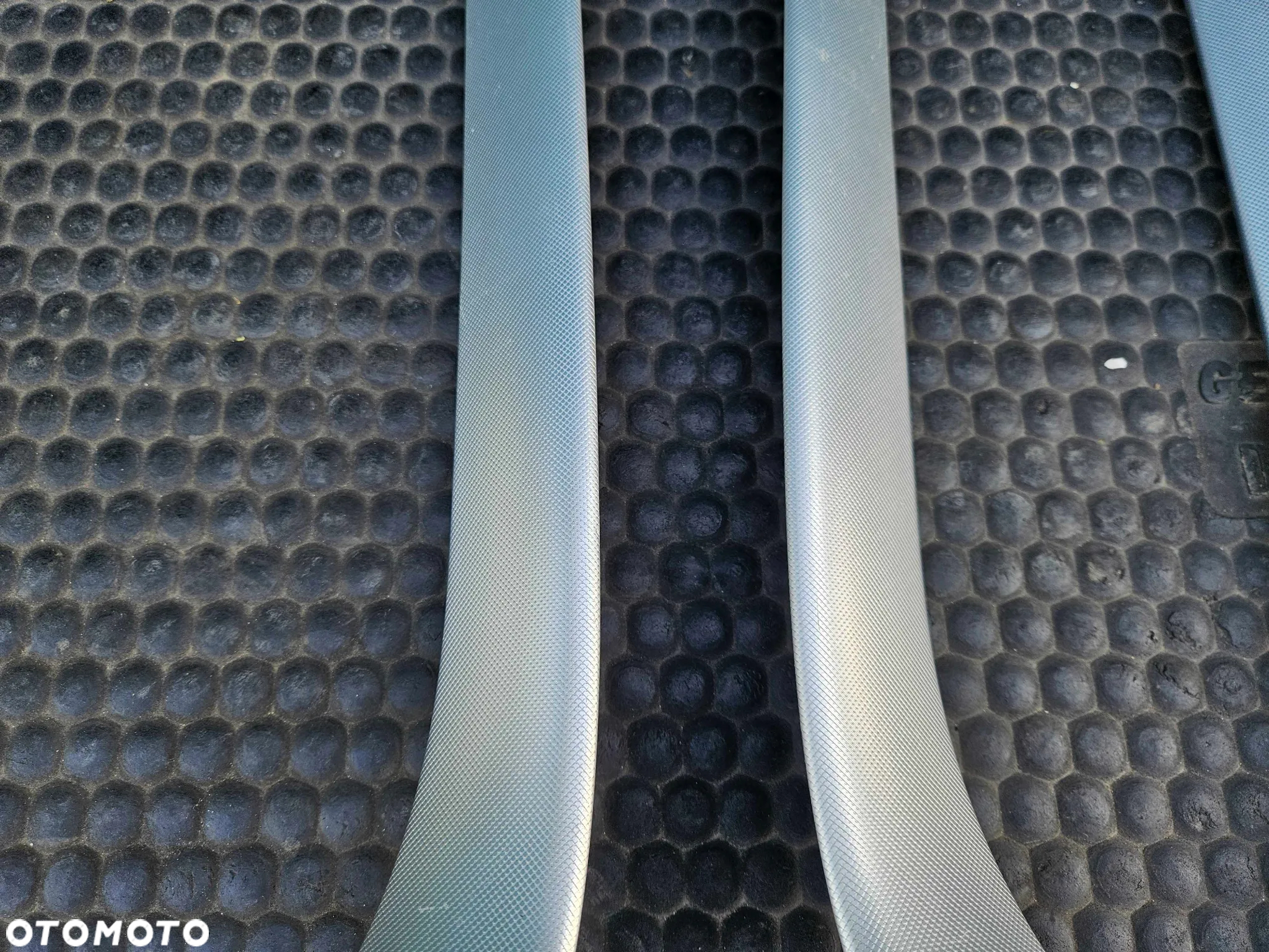 Listwy Ozdobne Dekor Listwa Drzwi Srebrne Rybia Luska Carbon Audi A4 B6 B7 - 20