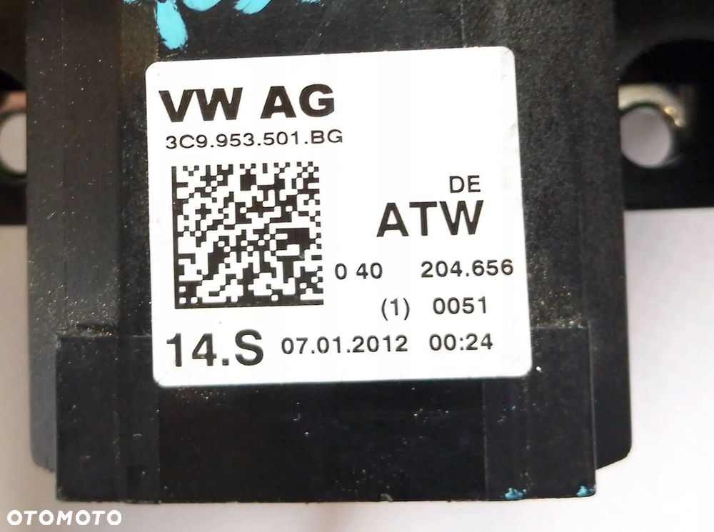 VW PASSAT B7 MANETKI PRZEŁĄCZNIK ZESPOLONY 3C9953501BG - 6