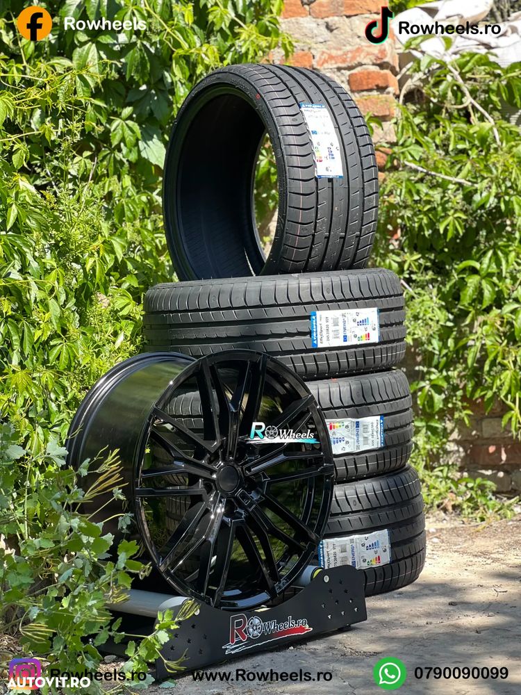 Jante BMW19 R19 BMW F01 F02 F10 F12 F13 E60 E90 F30 F31 E90 E91 Seria 5 seria7 Roti bmw E/F Model M Roti cu anvelope vara sau iarna 245/275 - 2