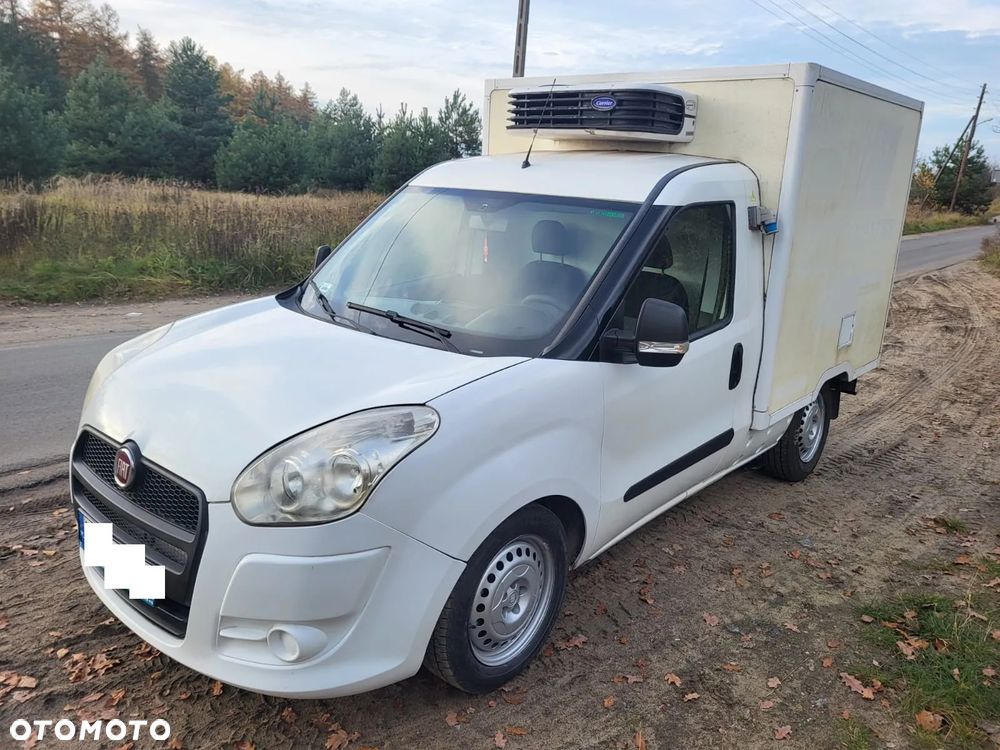 Fiat Doblo 1.3 TDI 90KM 2014r Izoterma Chłodnia Mroźnia Agregat Carrier Xarios 200 230v -29 + 20 - 2