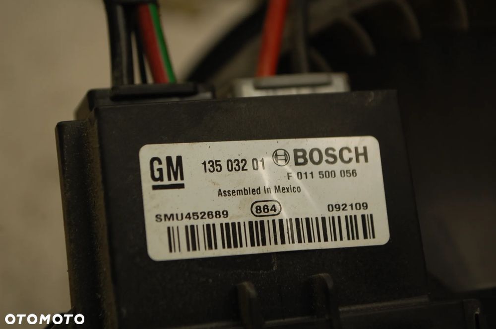 WENTYLATOR NAWIEWU + REZYSTOR A092020145 13503201 OPEL INSIGNIA A OPC - 5