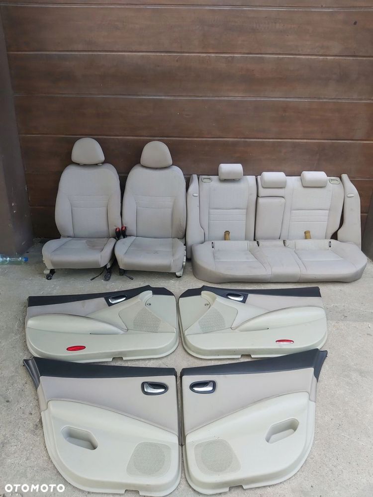 Nissan Primera P12 Sedan fotel lewy prawy przód tył kanapa boczek drzwi - 1