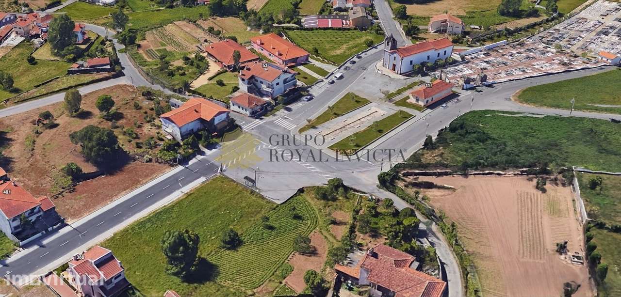Terreno 520m² para Construção de Moradia Geminada | Olival - Grande imagem: 5/37