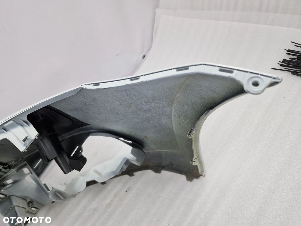 VW POLO 6C0 LIFT 13-17 ZDERZAK PRZEDNI PRZÓD NA SPRYSKI + 4X PDC , ŁADNY , BIAŁY , NR 6C0807221 , NR AUKCJI NZ745 - 20