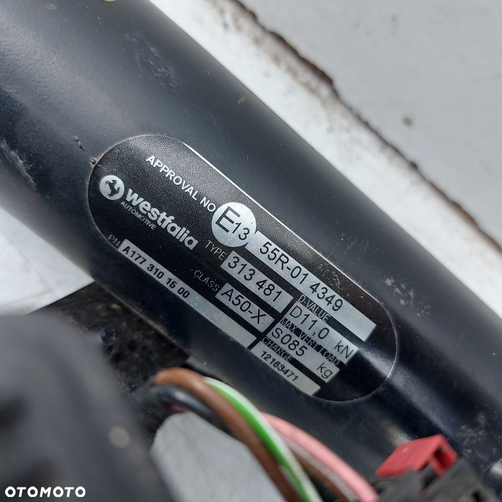 HAK HOLOWNICZY WESTFALIA MERCEDES A W177 ORYGINAL DEMONTAZ 1773101500 - 5