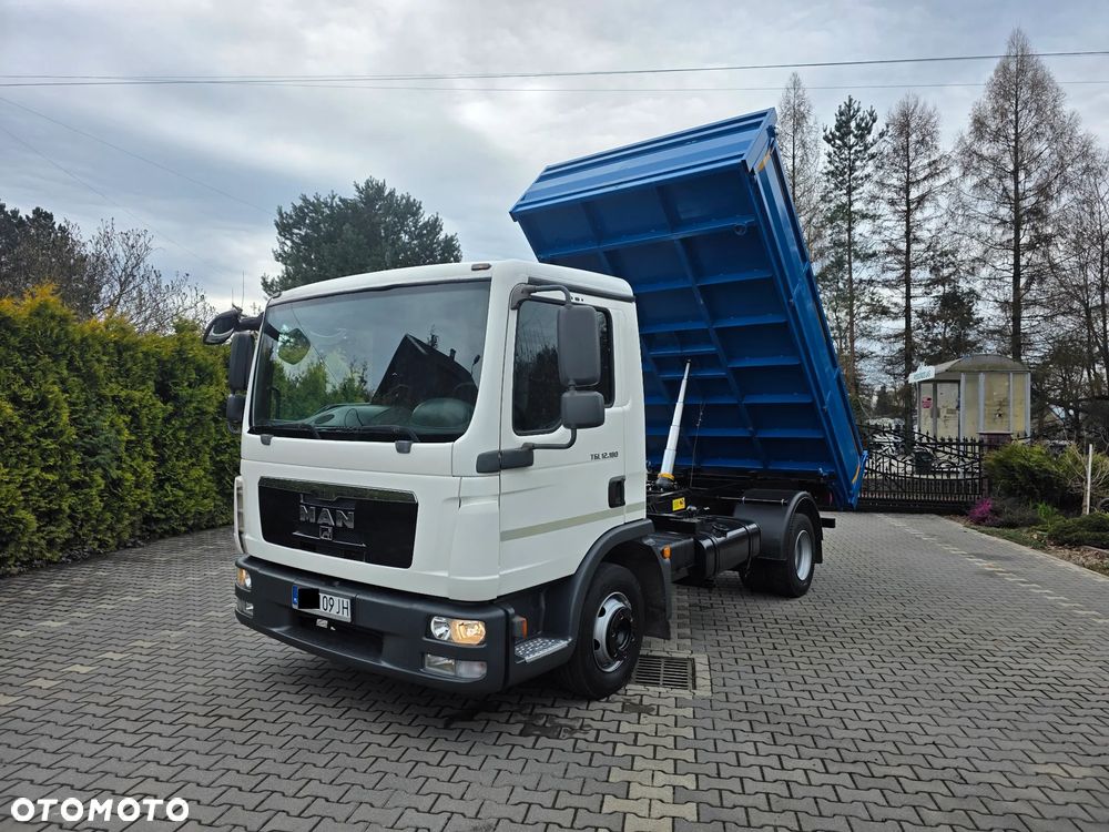 MAN TGL 12.180 !! Kiper !! Zobacz !! Ładny !! Blokada mostu !! DMC 11990 kg - 1