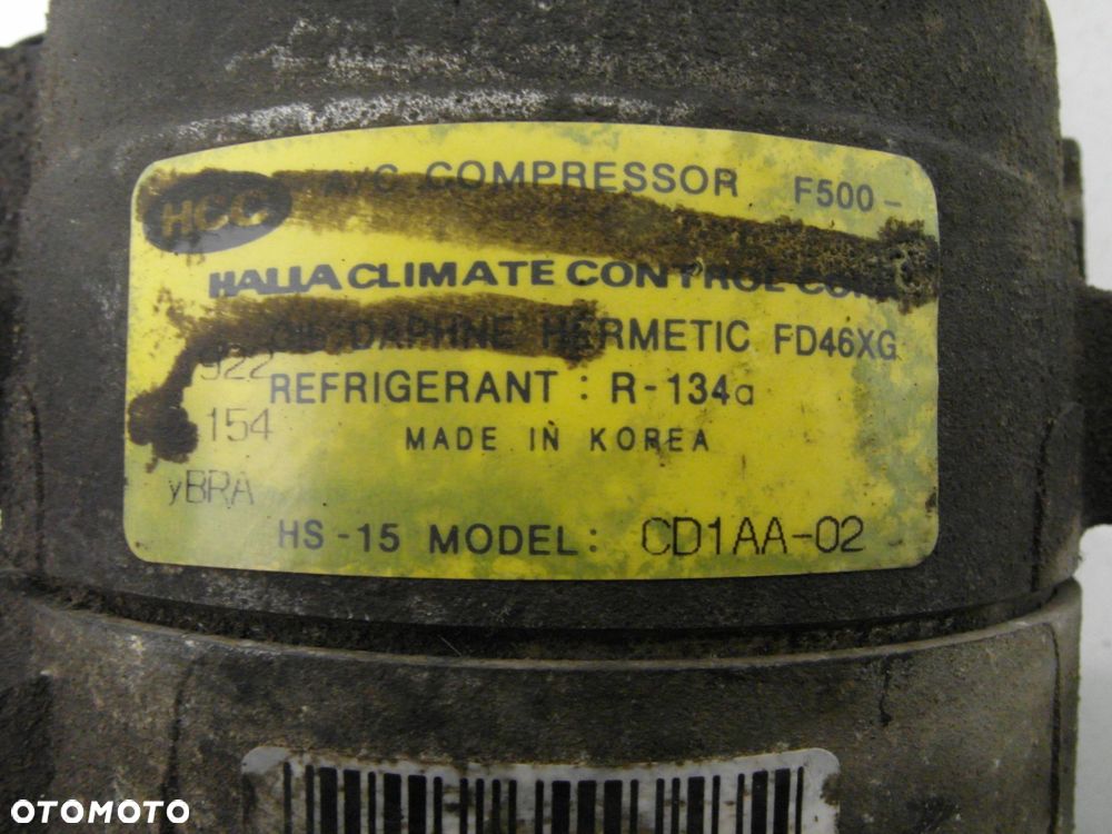 KOMPRESOR KLIMATYZACJI HYUNDAI COUPE II 1.6 CD1AA02 - 8
