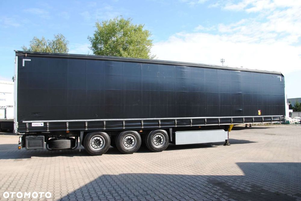Schmitz Cargobull SCS kurtyna, podnoszona oś - 3