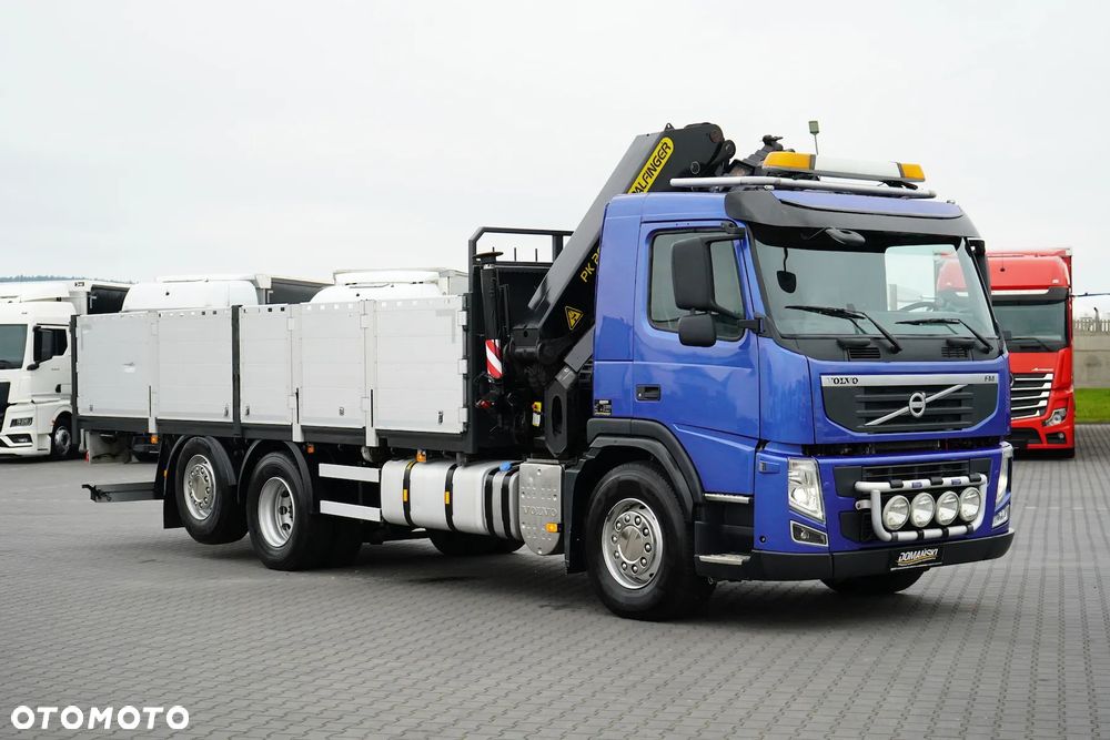 Volvo FM / 420 / 6 X 2 / SKRZYNIOWY + HDS / PALFINGER PK 26002 / WYS. 17 M / OŚ SKRĘTNA - 2