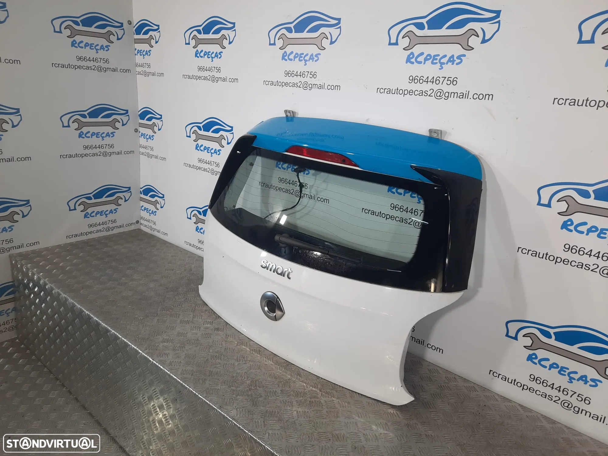 .PORTA TAMPA MALA SMART FORFOUR HATCHBACK 453 MOTOR PUXADOR VIDRO 3°STOP - 3
